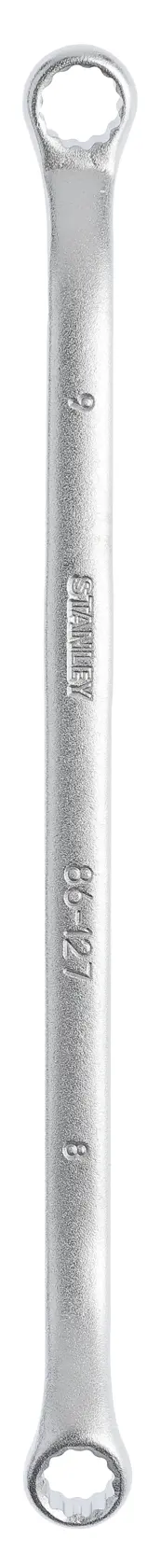 Chave estrela STANLEY 86-127, acabamento prateado, vista reta em fundo branco.