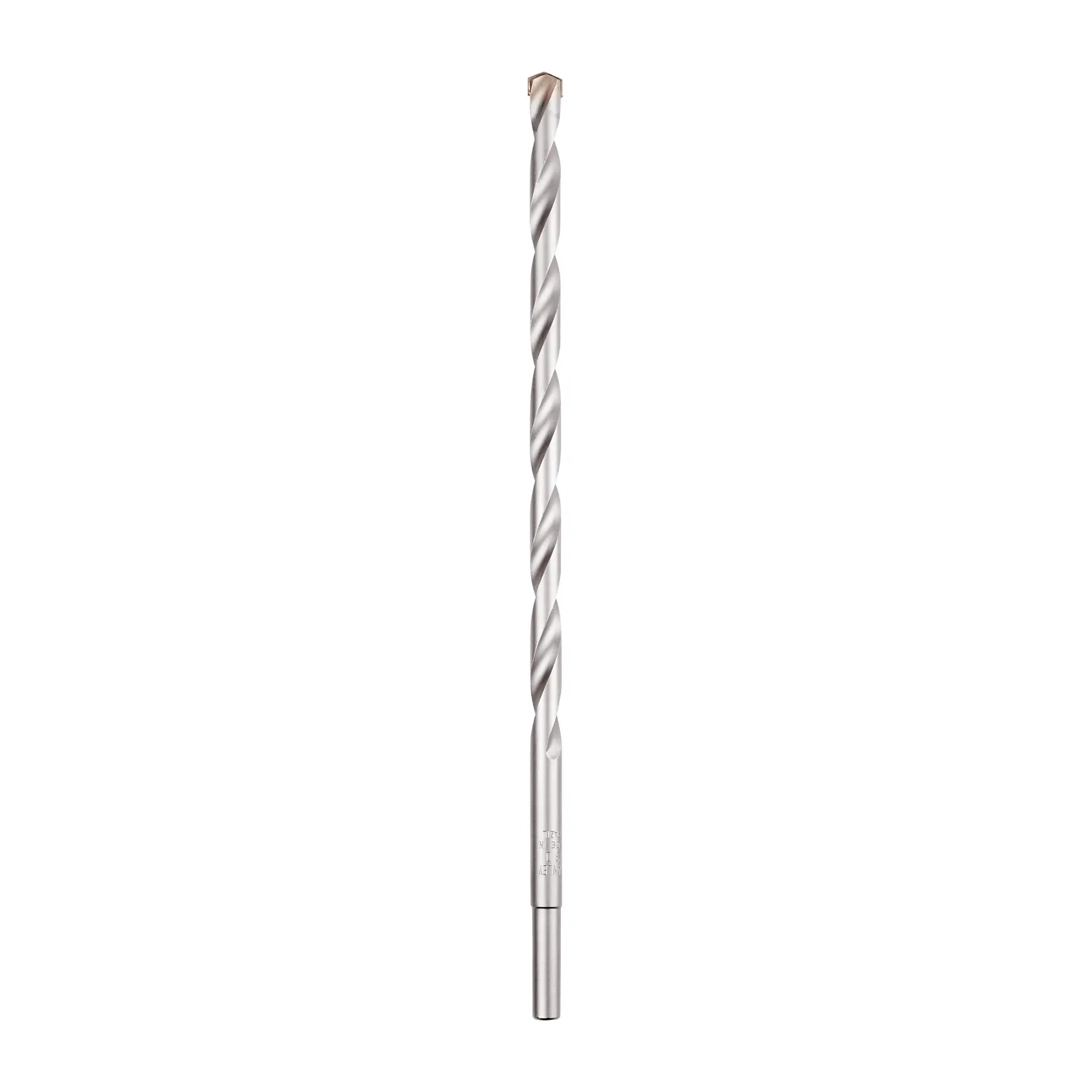 Broca para alvenaria prata STANLEY STA56130C, vista frontal, isolada em fundo branco.